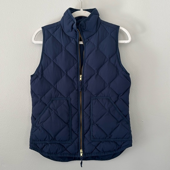 J Crew Down Puffer Vest - Picture 1 of 6